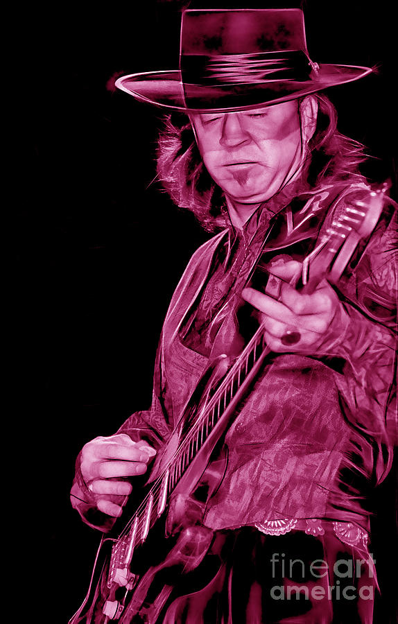 Stevie Ray Vaughan Mixed Media - Stevie Ray Vaughan Collection #18 by Marvin Blaine