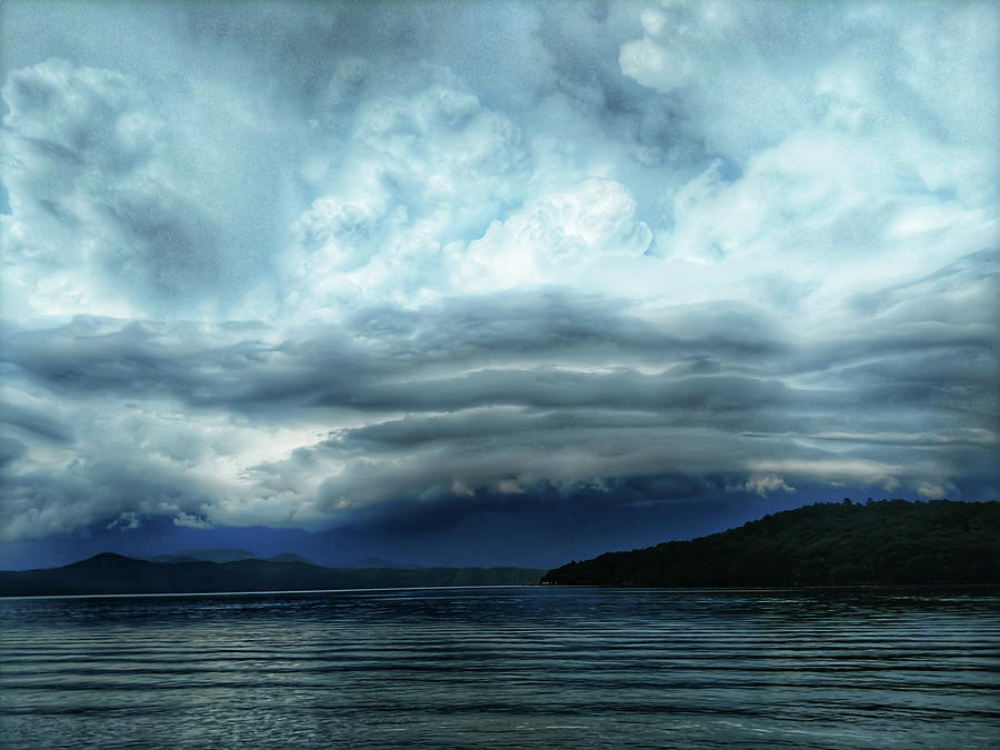 Stormy Landscape Over Lake Jocassee South Carolina #11 Photograph by Alex Grichenko