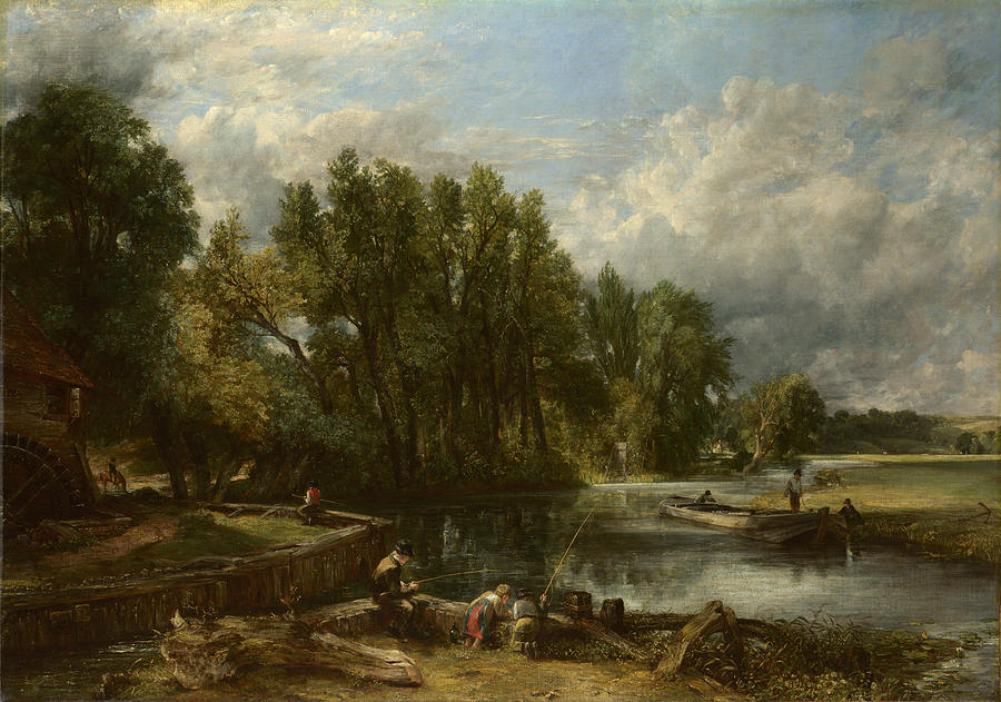 Nature Painting - Stratford Mill #11 by John Constable