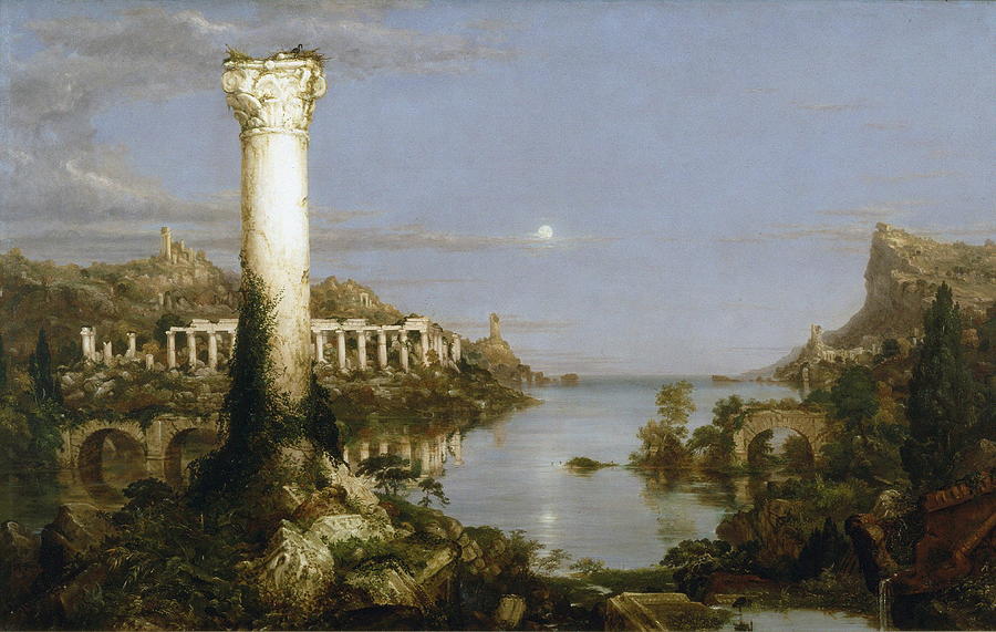 The Course Of Empire Painting by Thomas Cole - Fine Art America