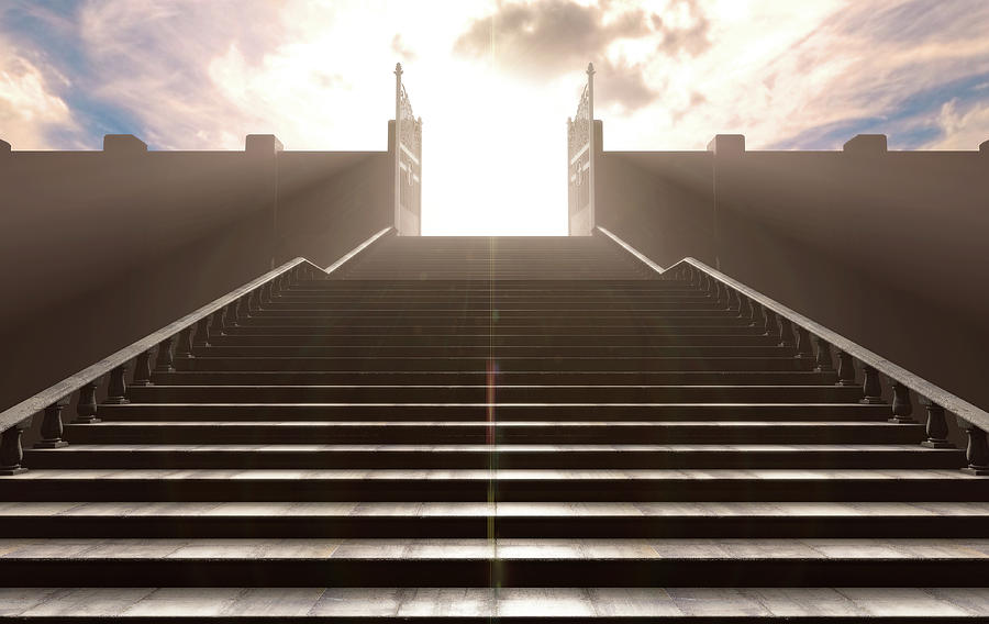 Heavens gate to heaven end of life. Stairway to Heaven. Religious