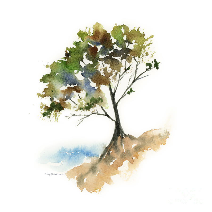#11 Tree #11 Painting by Amy Kirkpatrick