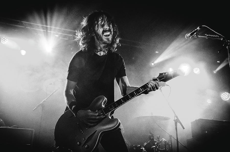 2016 Photograph - UK Foo Fighters live @ Concorde 2 #11 by Edyta K Photography