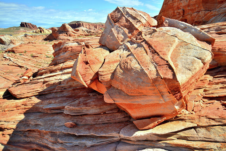Valley of Fire Sandstone #3 Photograph by Ray Mathis