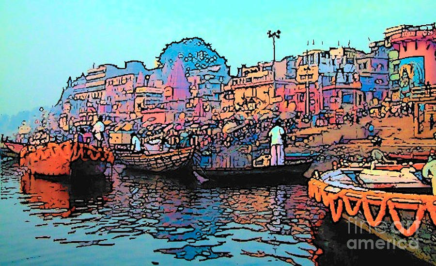 Varanasi #11 Photograph by Lisa Dunn