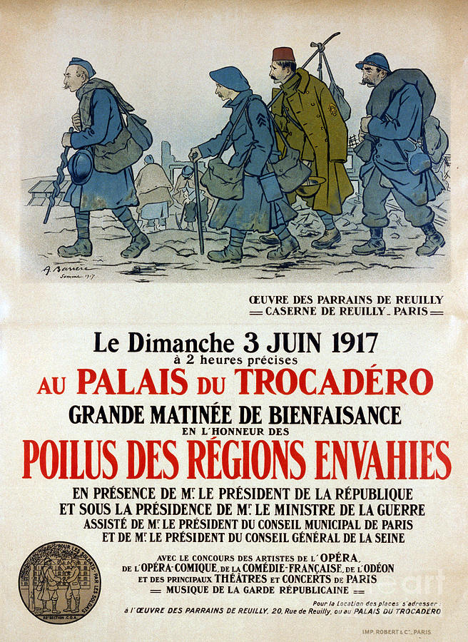 World War I: French Poster #11 Photograph by Granger