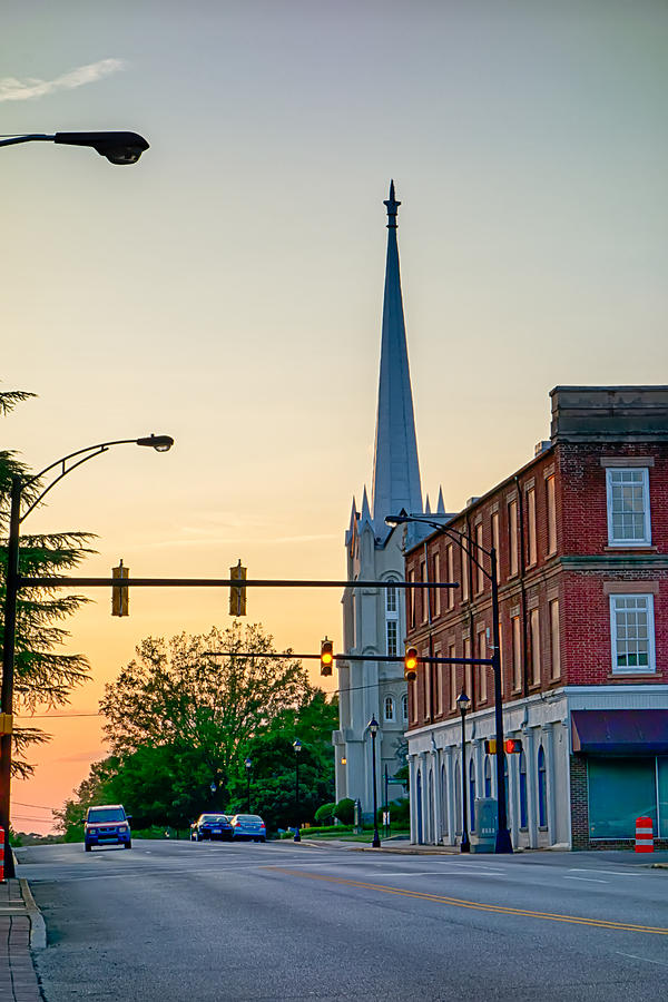 York South Carolina White Rose City Photograph