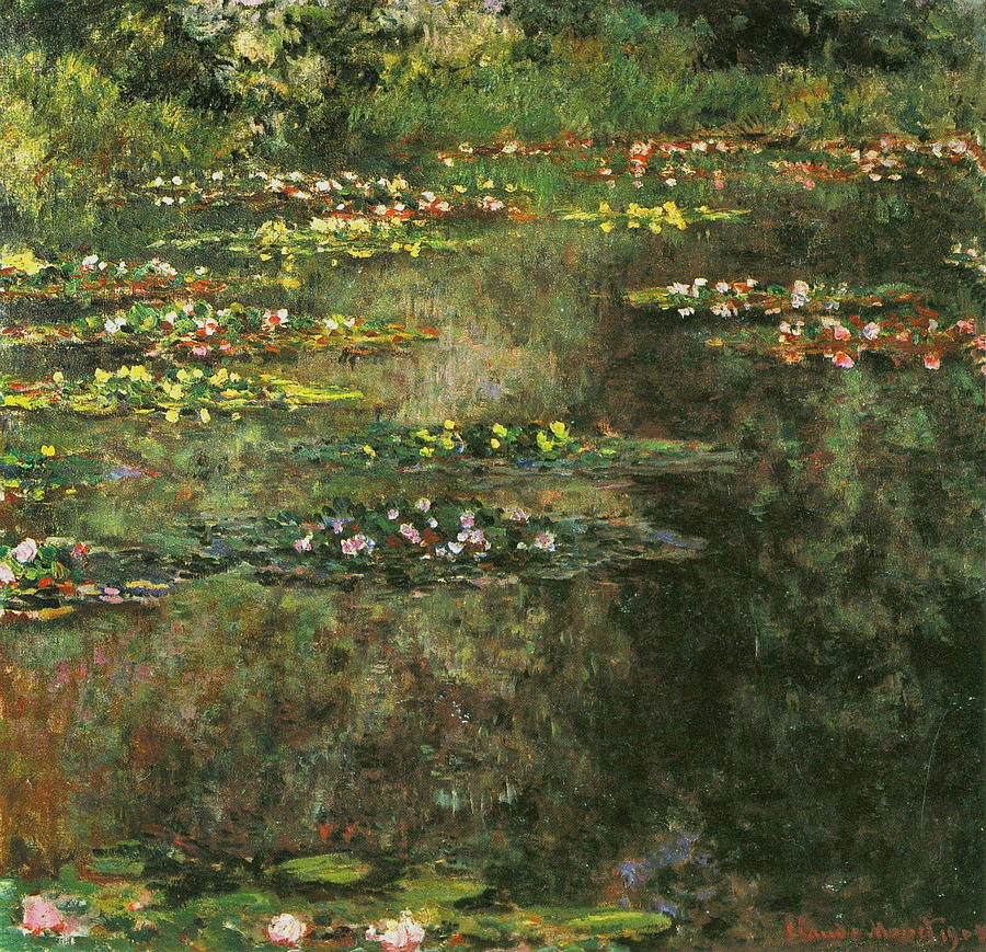 Water lilies картина