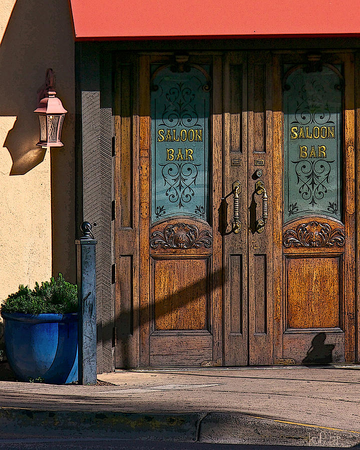 11206 The Doors of Del Charro Photograph by John Prichard