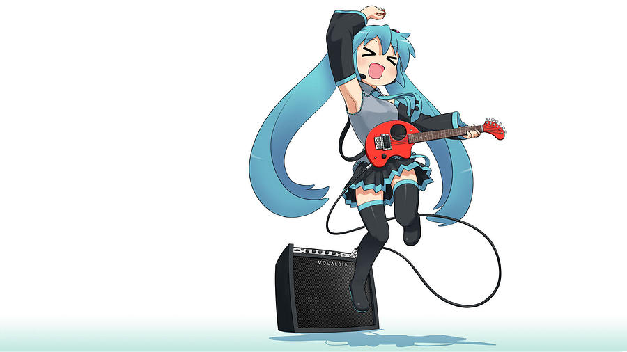 Vocaloid Digital Art - Vocaloid #114 by Super Lovely