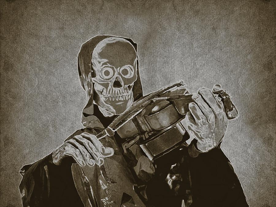 11411 The Fiddle Player Version 3 Digital Art