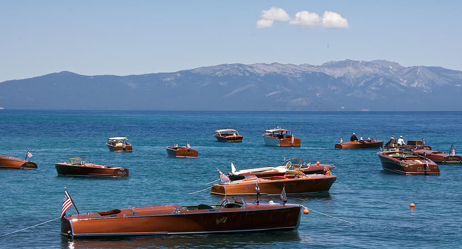 Classic Wooden Runabouts Photograph by Steven Lapkin