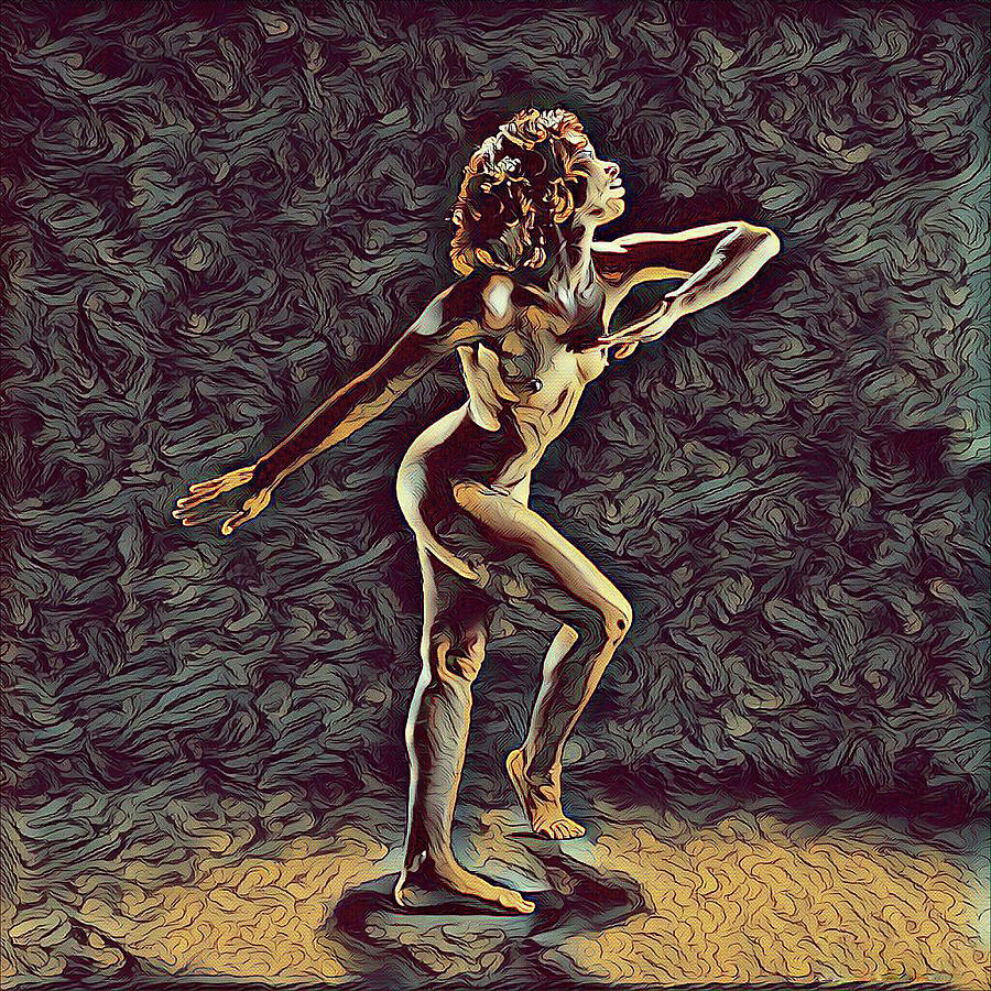 1192s-ZAC Nudes in the style of Antonio Bravo  Digital Art by Chris Maher