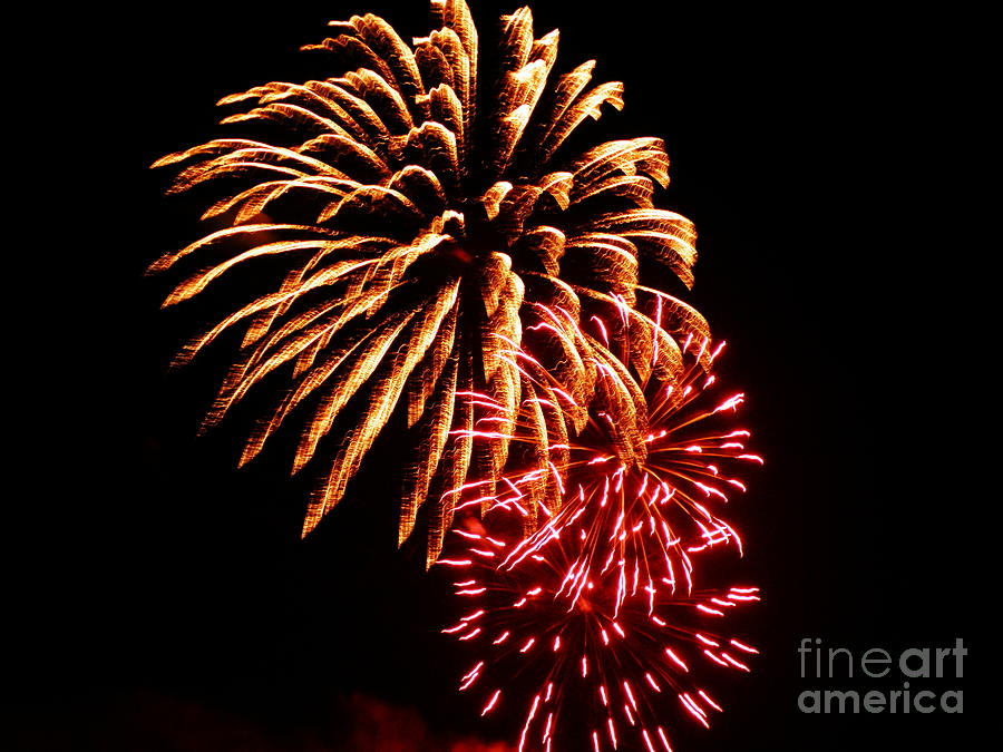 11th of July Fireworks 4 Photograph by M Brandl | Fine Art America