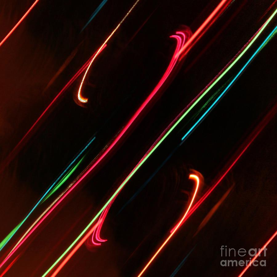 Abstract Motion Lights #12 Photograph by Henrik Lehnerer