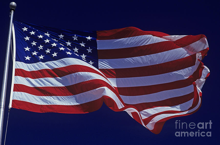 American Flag #12 Photograph by Jim Corwin