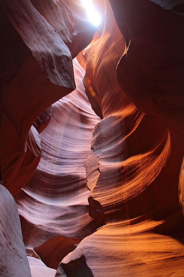 Antelope canyon abstract #12 Photograph by Pierre Leclerc Photography