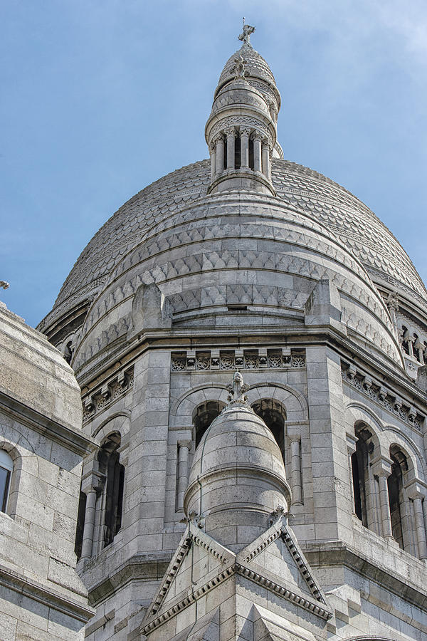 Basilica du Sacre-Coeur de Montmartre #12 Digital Art by Carol Ailles