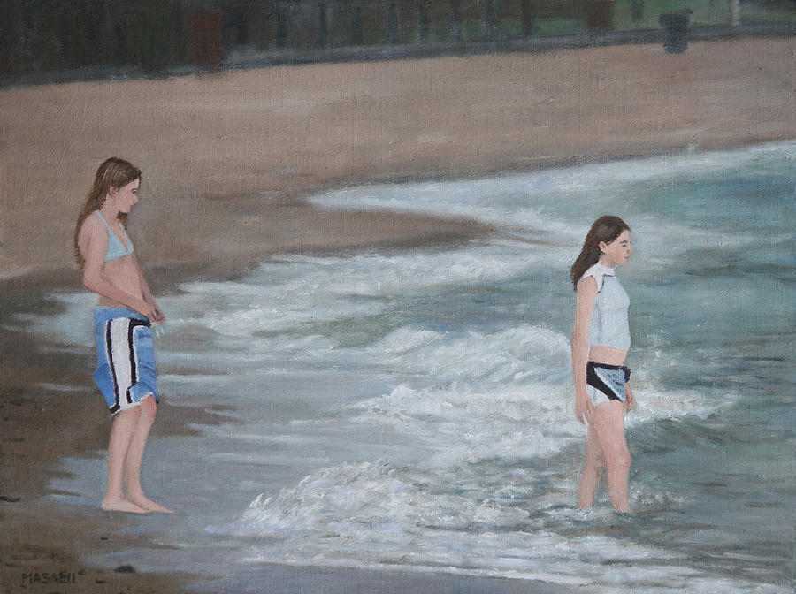 Beach Girl #12 Painting by Masami Iida