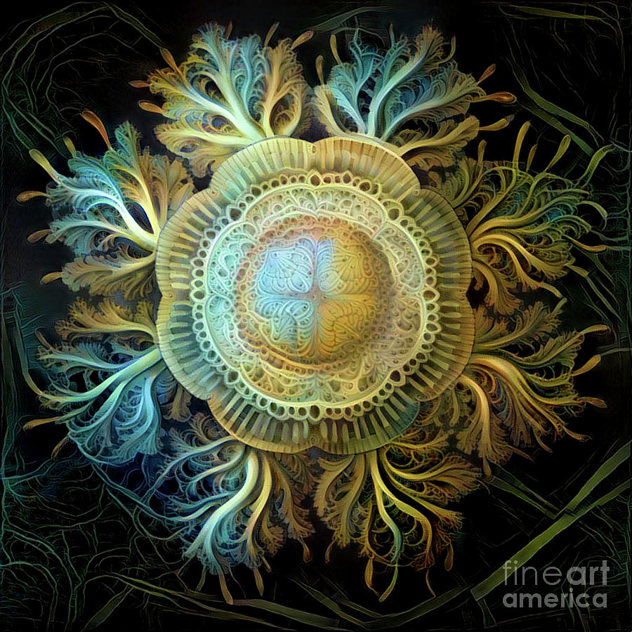Beautiful undersea coral #12 Digital Art by Amy Cicconi