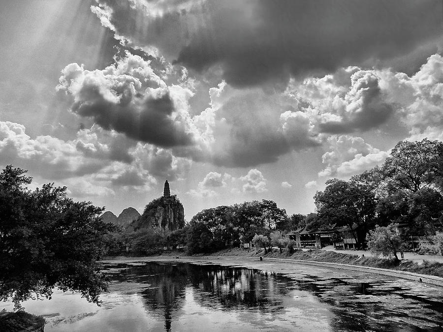 China Guilin landscape scenery photography #12 Photograph by Artto Pan