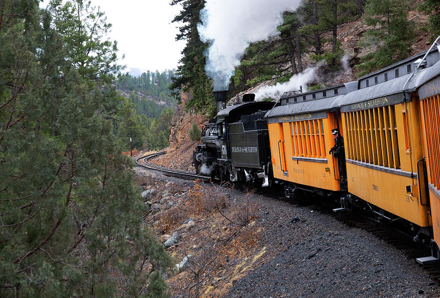 Durango and Silverton Narrow Gauge Railroad Photograph by Bruce Beck ...