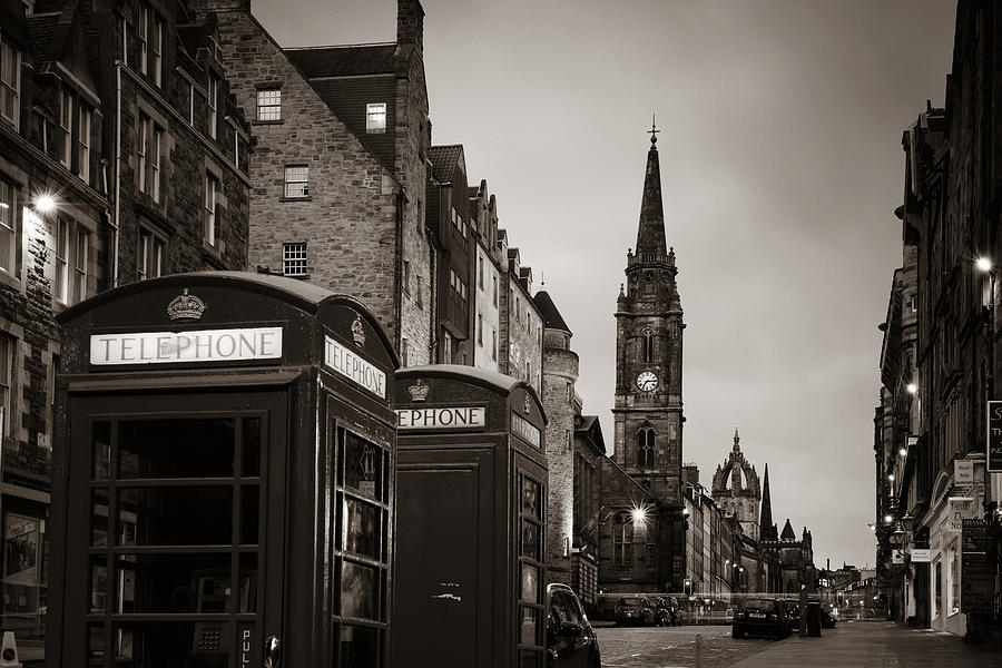 Edinburgh street #12 Photograph by Songquan Deng