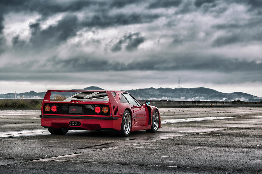 #Ferrari #F40 #Print #14 Photograph by ItzKirb Photography