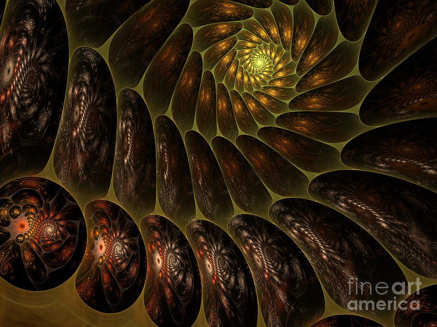 Fractal cells Digital Art by Miroslav Nemecek - Pixels