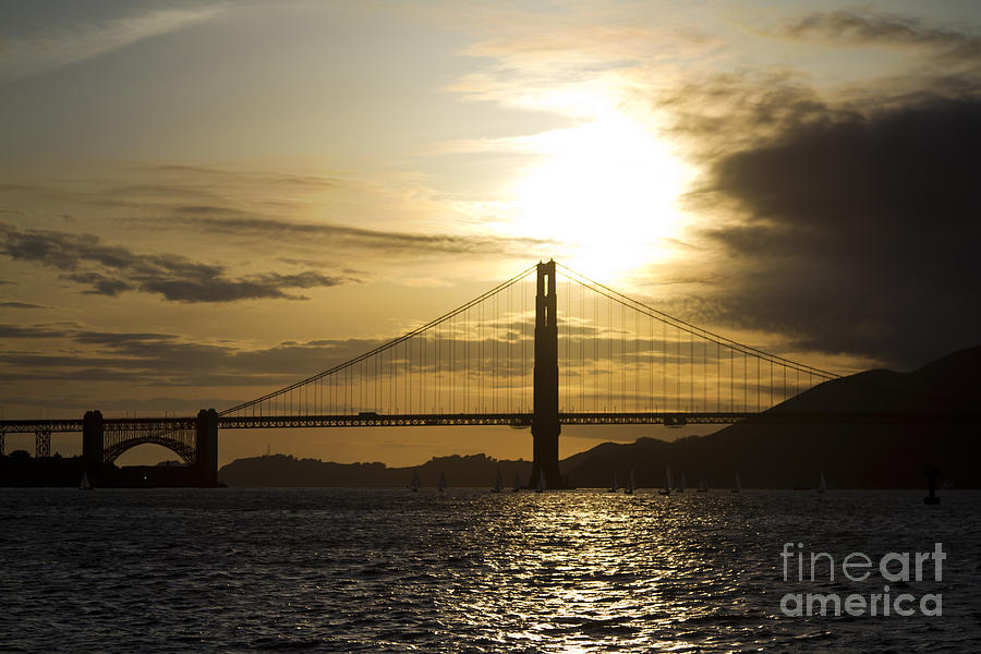 Golden Gate Bridge Photograph - Golden Gate Bridge in San Francisco #12 by ELITE IMAGE photography By Chad McDermott