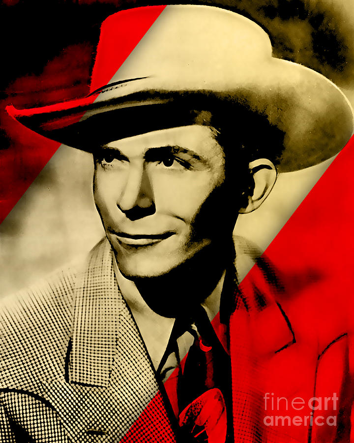 Hank Williams Collection #12 Mixed Media by Marvin Blaine