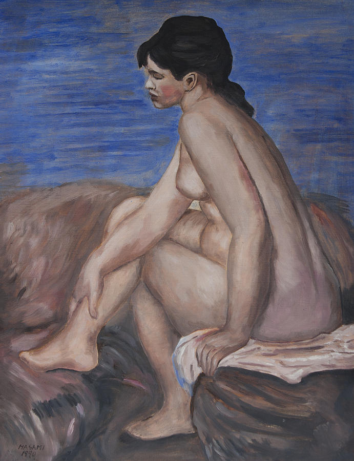 Homage to Renoir #12 Painting by Masami Iida