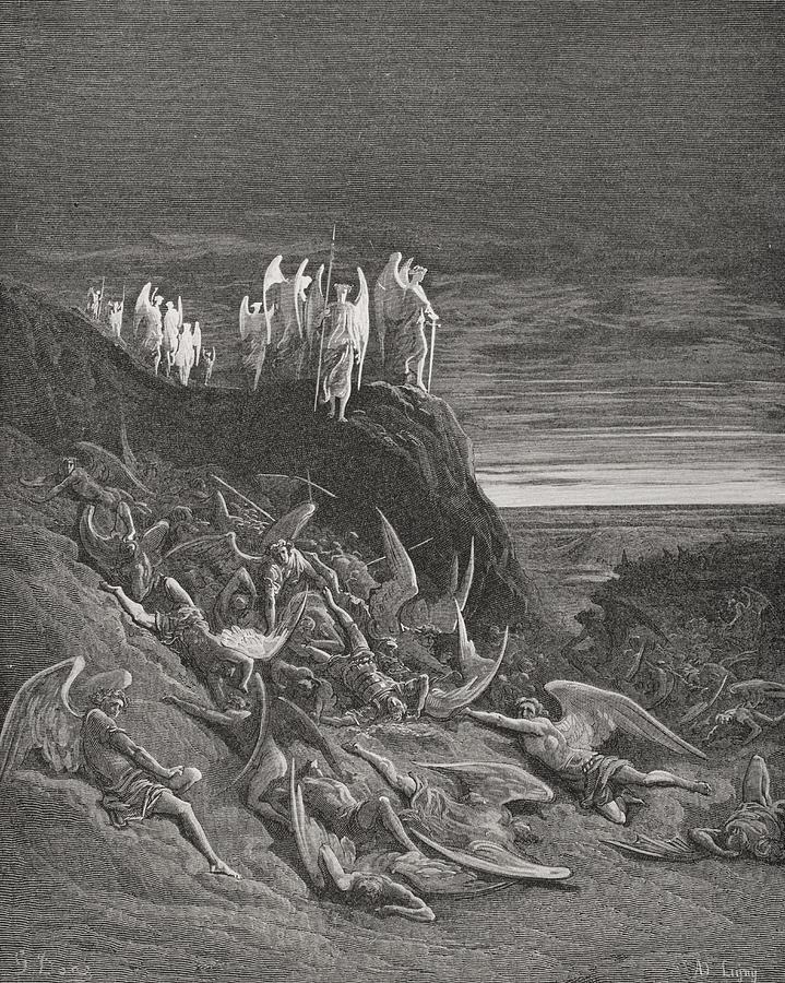 Illustration By Gustave Dore 1832-1883 Drawing by Vintage Design Pics ...