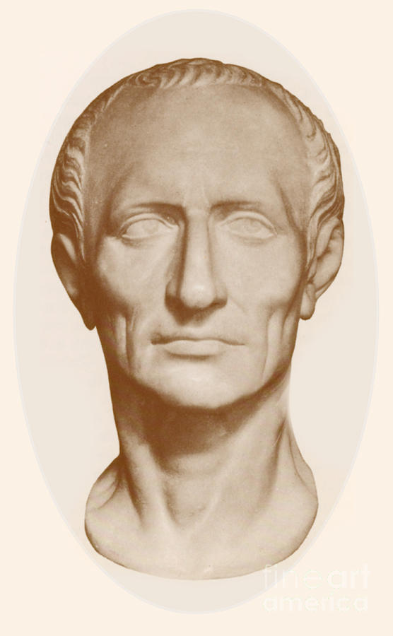 Julius Caesar, Roman General #12 Photograph by Photo Researchers
