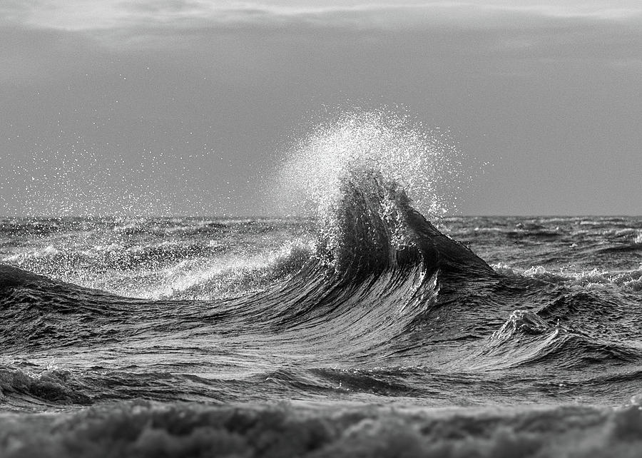 Lake Erie Waves #12 Photograph by Dave Niedbala