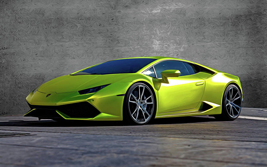 Lamborghini Huracan Digital Art by Alexander Howell | Fine Art America