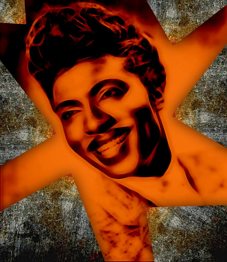 Little Richard Mixed Media - Little Richard Collection #12 by Marvin Blaine