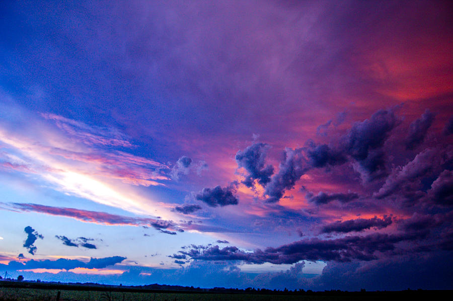 Nebraska HP Supercell Sunset #1 Photograph by NebraskaSC - Fine Art America