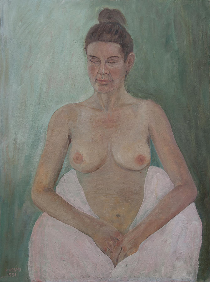 Nude Study #12 Painting by Masami Iida