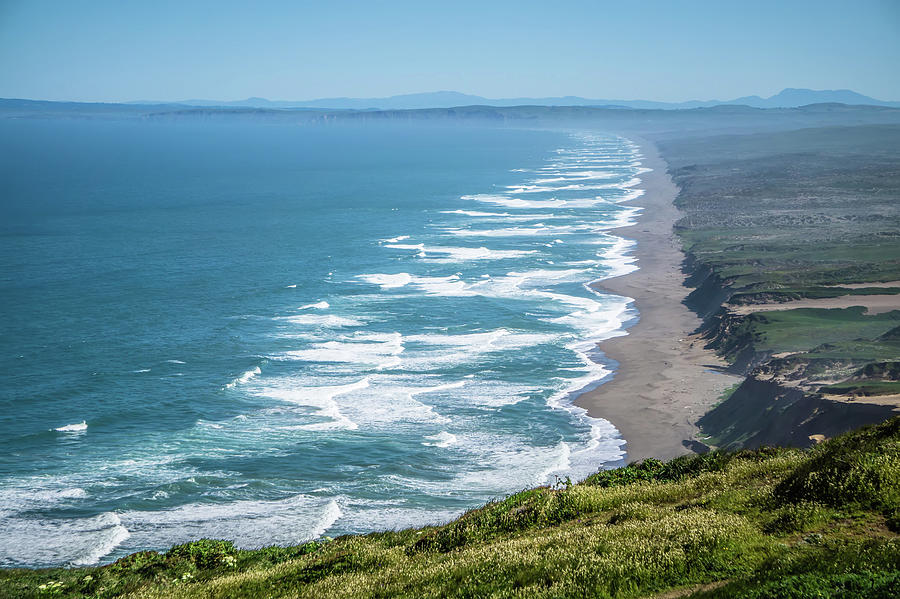 Point Reyes National Seashore Coast On Pacific Ocean #12 Photograph by Alex Grichenko