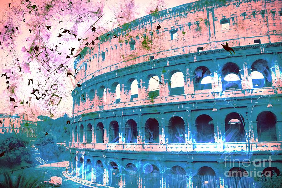 Roman Colosseum #12 Digital Art by Marina McLain