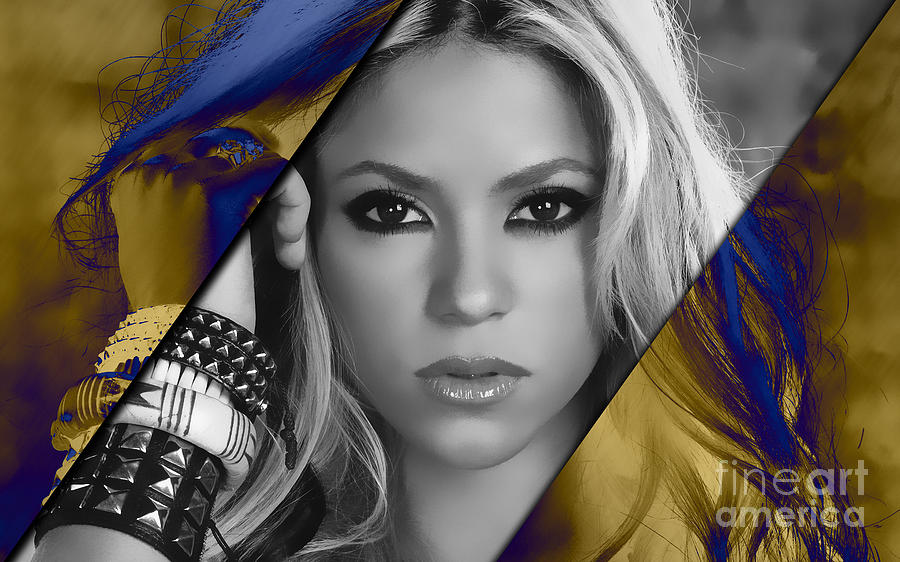 Shakira Mixed Media - Shakira Collection #12 by Marvin Blaine