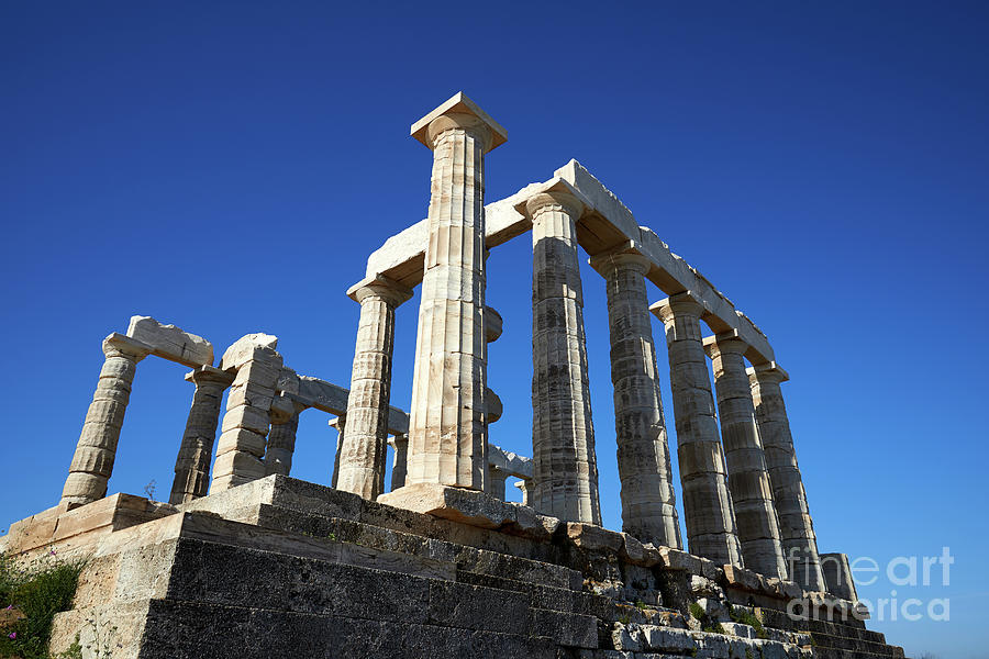 Temple of Poseidon #13 Photograph by George Atsametakis