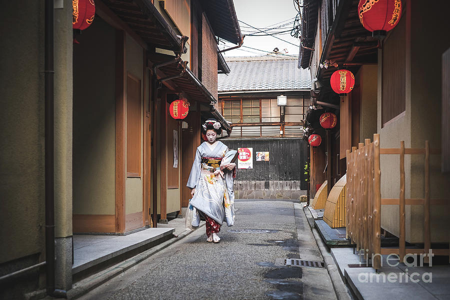 The Beauty Of A Geisha Photograph
