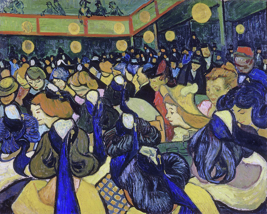 The Dance Hall in Arles #12 Painting by Vincent van Gogh