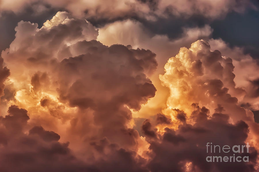 Thunderhead at Sunset #12 Photograph by Thomas R Fletcher