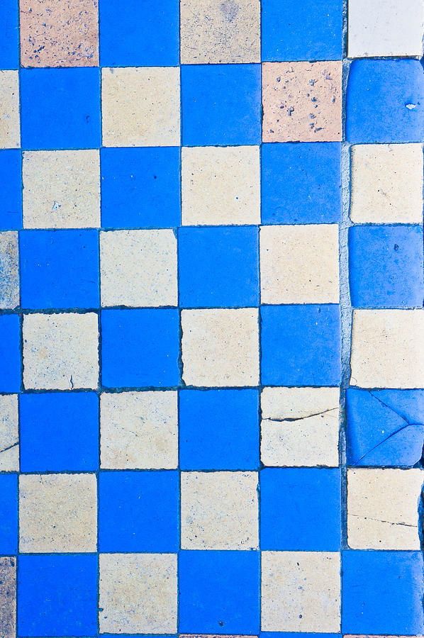 Abstract Photograph - Tiles #12 by Tom Gowanlock