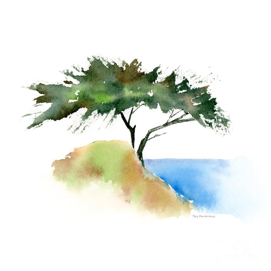 #12 Tree #12 Painting by Amy Kirkpatrick