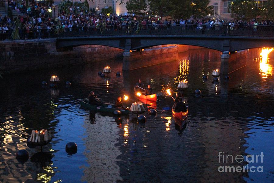 WaterFire #12 Photograph by Deena Withycombe