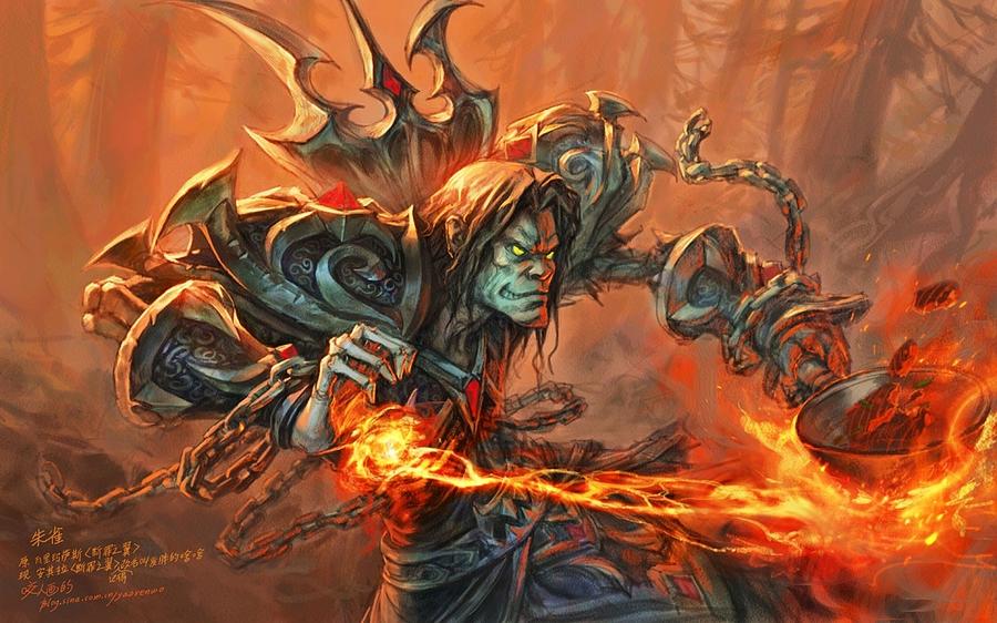 Pattern Digital Art - World Of Warcraft #12 by Super Lovely